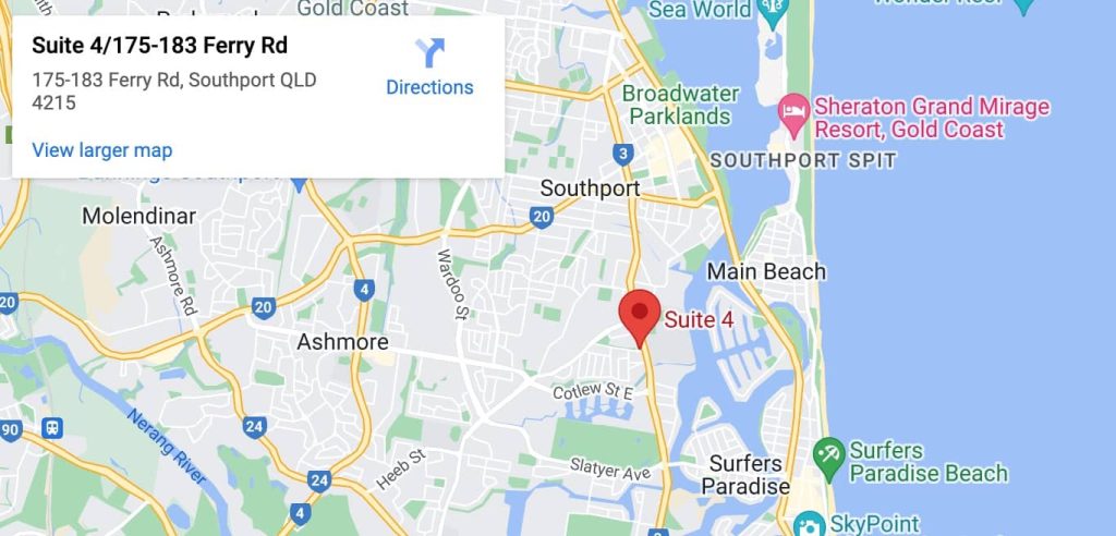 Enhanced Physio Southport map location